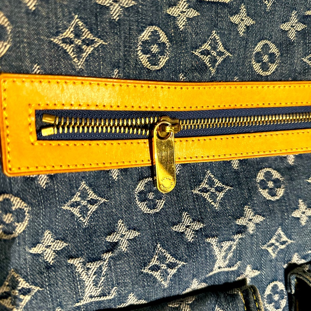 Authentic LV Denim Bag A+ Condition